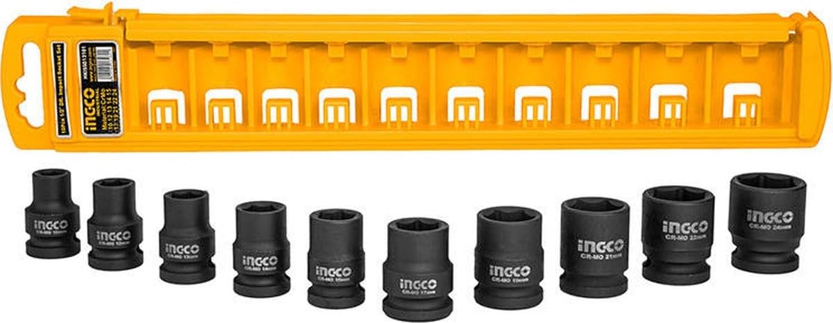 Ingco 10 Pcs 1/2 inch DR. Impact Socket Set, HKISSD12101 (B0BV35NCYT) Amazon Price History, Amazon Price Tracker