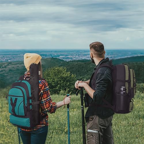 HAEGS Ultralight Katlanır Kamp Sehpası, Piknik, BBQ, Doğa Aktiviteleri, Hiking, Plaj için Taşınabilir Kompakt Roll Up Outdoor Kamp Masası Orta Boy - Siyah - Görsel 2