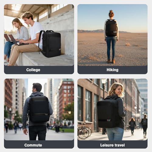 Exquisite Travel Laptop Backpack, Flight Approved Size Carry on Bag (25L) - image 8