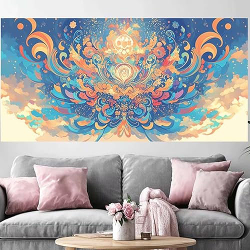 Diamond Painting Adulte 70x210cm Broderie Diamant Grand Format Toile Cross Stitch 5D O-432G