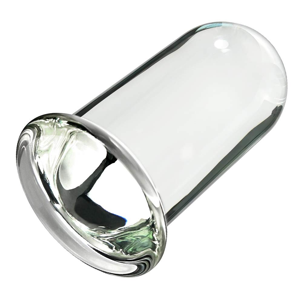 Roluck Consolador de Cristal Buttplug Trainer, Estimulador del Punto G, Roluck Consoladores Anales de Cristal para Mujeres y Hombres Juguetes Sexuales Anal
