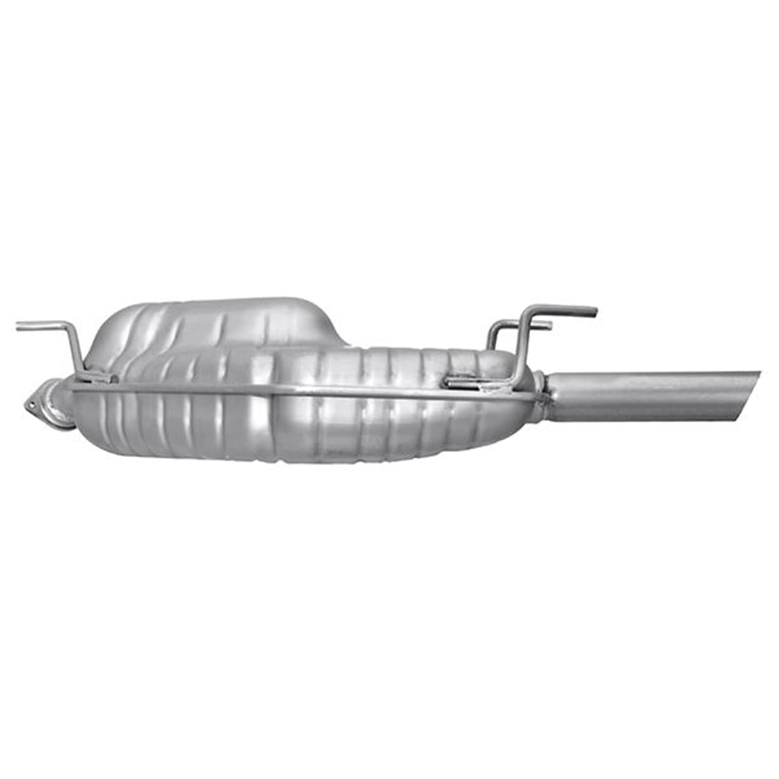 HELLA 8LD 366 031-061 Tłumik końcowy - Easy2Fit® Kit - z tyłu - jednoczęściowy - Komplet z elementami do montażu