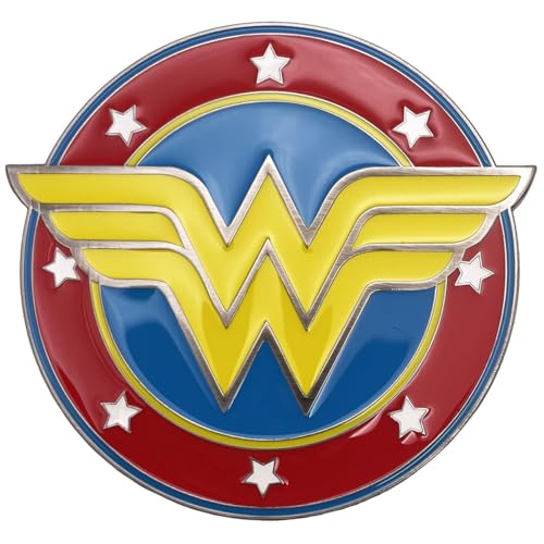 Wonder Woman Shield Logo Enamel Magnet