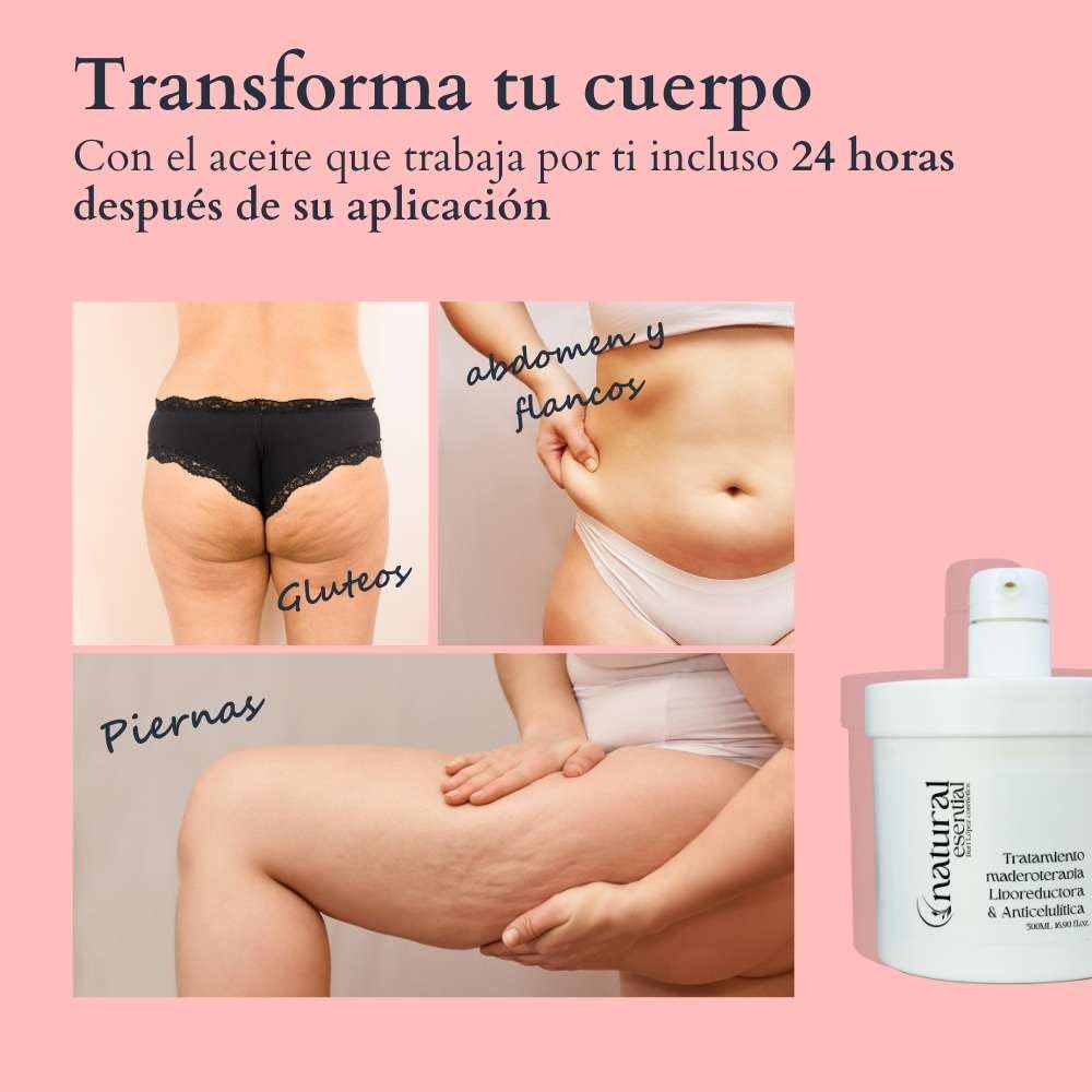 Set de Maderoterapia | Kit Anticelulítico con Crema y Tabla Moldeadora de Madera | Anticelulítico, Pack Promocion, Reductor/Moldeador | Ideal para Completar tus sesiones de Maderoterapia