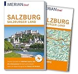 MERIAN live! Reiseführer Salzburg Salzburger Land: Mit Extra-Karte zum Herausnehmen