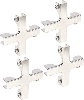 glass clamp,Shape Glass Clamps, Glass-to-Wall Holder, Wall Mounted Clamps, Shower, Shelf, Panels (+ shape)
