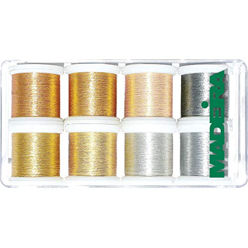 Madeira Metallic Smooth Embroidery Thread Box