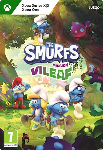 The Smurfs - Mission Vileaf para Xbox, código digital para jugar sin esperar el paquete