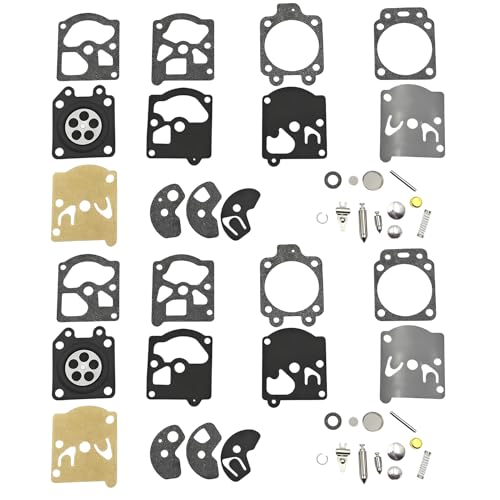 Kit réparation carburateur joint membrane pour tondeuse, tronçonneuse WA WT