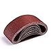 Sanding Belt 3-Inch x 18-Inch, TACKLIFE 10Pack (2 Each of 40, 60, 80, 100, 120 Grits) Aluminum Oxide Belt for Belt Sander, Woodworking, Metal Polishing - ASB01A