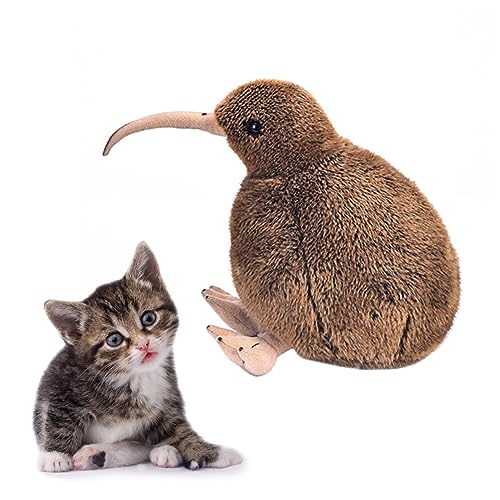 BESPORTBLE 2 Unidades Boneca De Pelúcia Kiwi De Pelúcia Morder Brinquedos De Gatos Para Brinquedos P