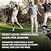 Precise XD-J Junior Golf Clubs Set – Right & Left Hand Options – Kids Golf Clubs for Ages 3-5, 6-8, 9-12 – Lightweight Graphite Shafts, Hybrid Club, Stand Bag – Boys & Girls Golf Set