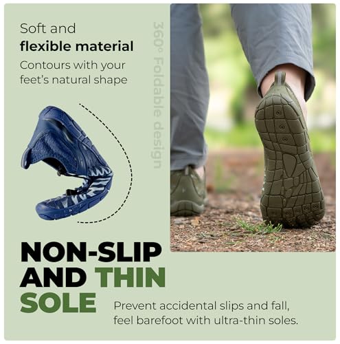 Image of Hike Footwear HF Signature Healthy & Non-Slip Breathable Barefoot Shoesfor Women Men, Wide Toe Flexible, Lightweight Daily Wear Walking Shoes Unisex