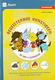  Begeisternde Kunstideen zu den 4 Elementen: Feuer, Wasser, Erde, Luft im Kunstunterricht der Grundschule - mit Sparky, Splash, Rock & Skylo (1. bis 4. Klasse)