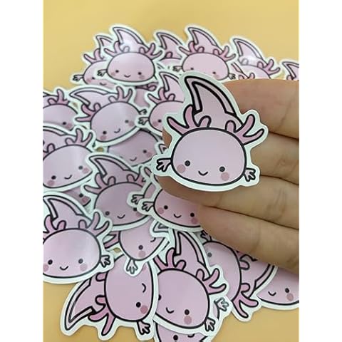 Axolotl Sticker, Graphic for Auto, Wall, Laptop, Cell, Truck Windows, Cars, Trucks Cover