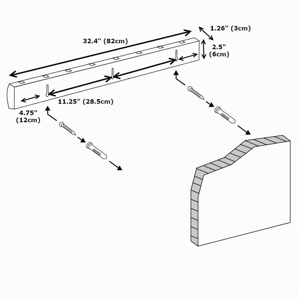 Umbra Flip Perchero de pared con 8 ganchos – Almacenamiento moderno y ahorrador de espacio para sombreros, chaquetas, bolsos, entrada, cuarto de servicio, armario, baño, dormitorio – Blanco/Níquel