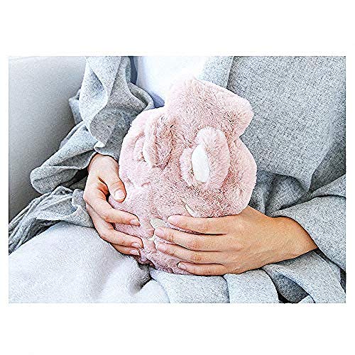 Mini borsa dell'acqua calda coniglio peluche caldo...
