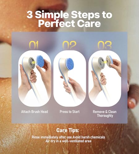 33% Off POPCHOSE Electric Body Brush Back Scrubber - Image 6