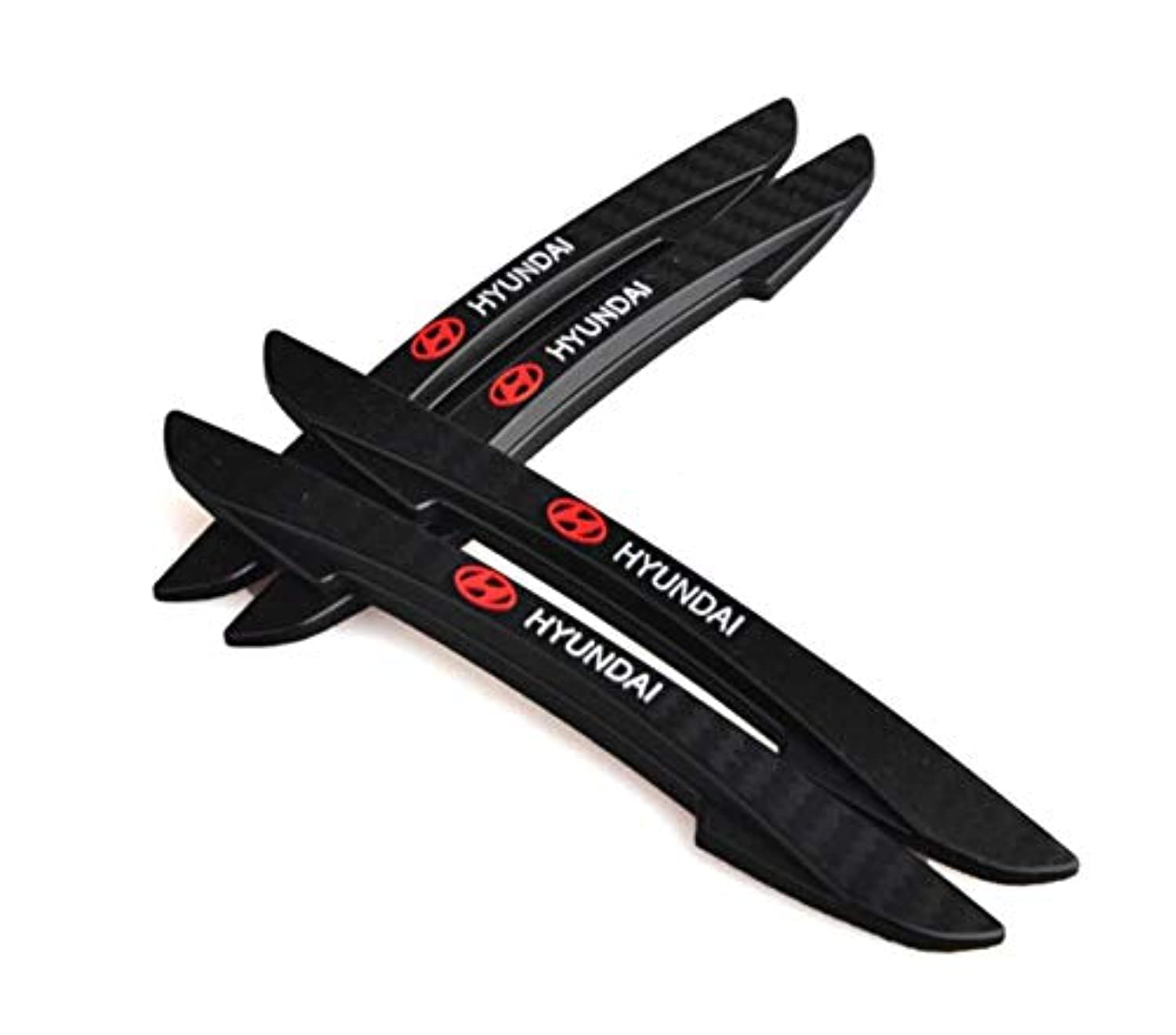 VIQILANY 4pcs/set Car Door Protector Door Side Edge Protection Guards Stickers For HYUNDAI Series