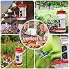 Soliom Hummingbird Feeder with Camera, Smart Feeder Camera with 2K Live View AI Identify, Leak Proof&Ant Moat&Bee Proof, Outdoor Pole/Hook Hanging, Ideal Gift for Family, 16 OZ Red