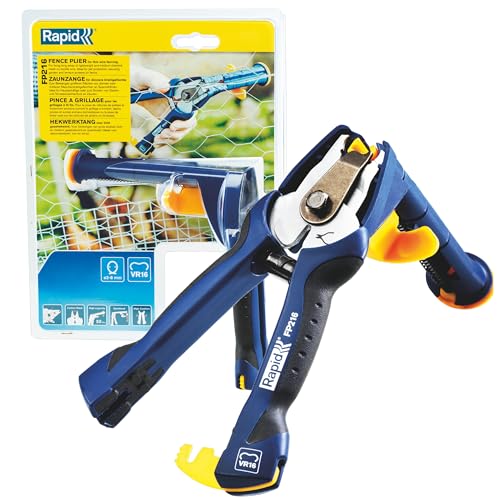 Rapid FP216 - Pince à Grillage pour Agrafes à Grillage VR16, Chargeur Haute Capacité, Poignée Ergonomique, Rangement Facile (23467900)