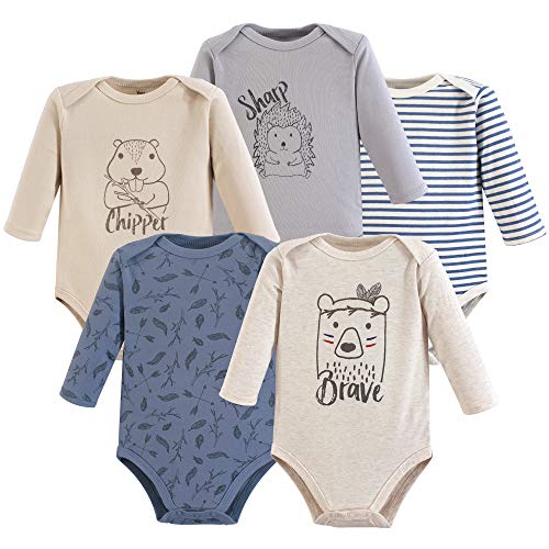 Image of Yoga Sprout 5-Pack Hanging Bodysuit
