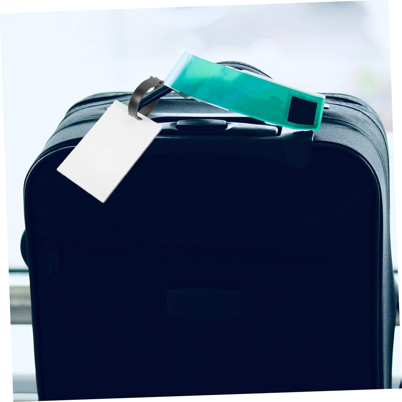 CALLARON 40pezzi Etichette Valigia Vuote Per Stampa Termica Tag Personalizzabili Per Bagagli Facili Da Utilizzare e Riutilizzabili Per Viaggi e Crociere Materiale Resistente e Leggero