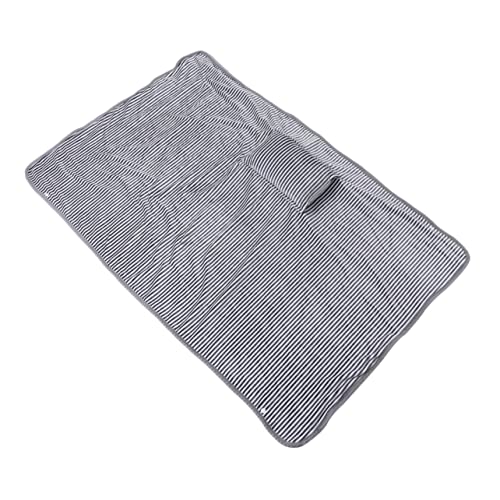 OUNONA Heated Weighted Blanket Full Heated Blanket Battery-Powered White for Cold Weather