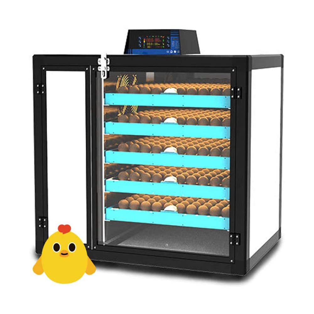 CAJOLI Grande Incubatore Intelligente di Grande capacità, 400 Vassoi per Uova, Tester E Controllo della Temperatura, Utilizzato per Incubatore di Pollo, Oca, Anatra E Pollame