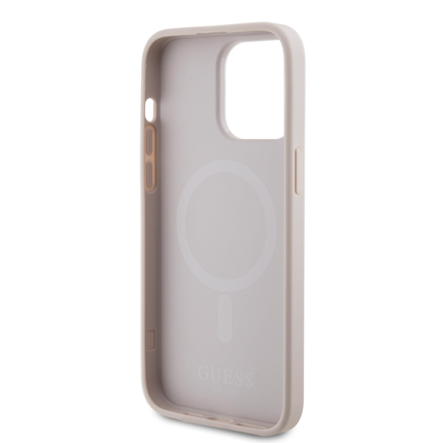 Custodia Rigida GUESS Per IPhone 15 Pro Max – Colore Turchese – Collezione Saffiano In Similpelle