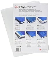 Algopix Similar Product 17 - GBC PolyClearView Binding Covers 200
