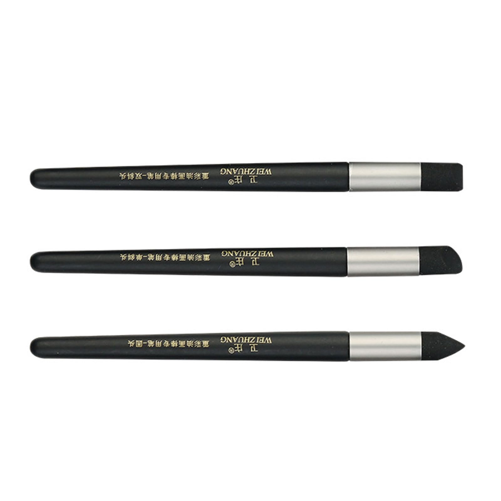 Heallege 3er Pack Farbformer-Werkzeuge Aus Silikon - Geneigte/runde Spitzen, Für Öl- & Acrylfarbe