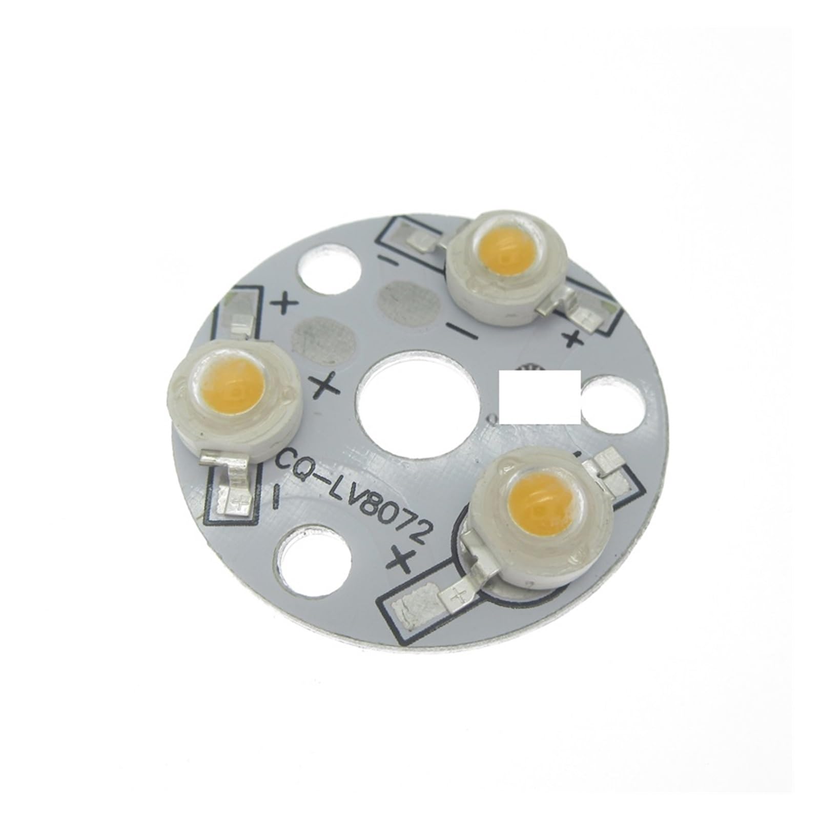 10pcs 1W-36W Round Aluminum Base Plate Heat Sink Install 1W High Power LED Diodes Full Spectrum White Warm White Red Green Blue(24W 118mm,Deep Red 660nm)
