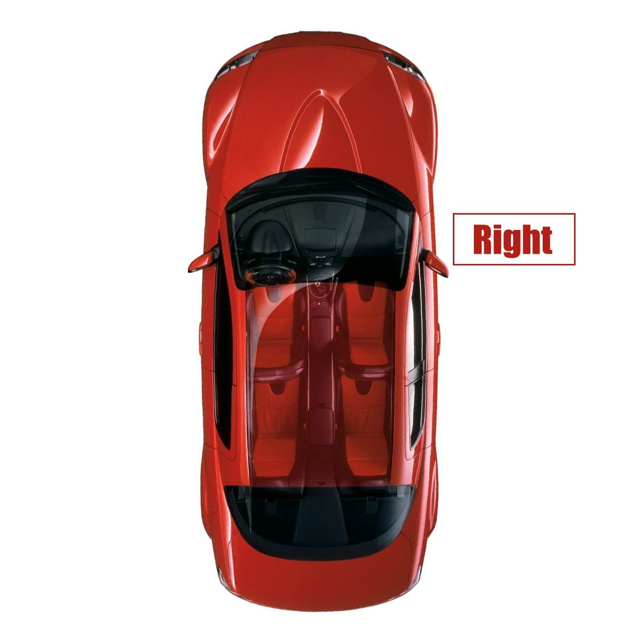BLIC Spiegelglas, buitenspiegel voor o.a. Kia - 6102-02-1231140P