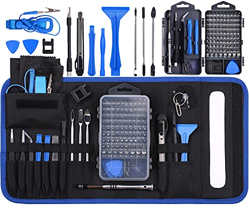 Computer Repair Tool Kit, Laptop Opening Tool, 139 IN 1 Professional PC Screwdriver Set, with 98 Magnetic Bit and 41 Practical Repair Tools, compatible for Macbook, PC, Tablet, iPhone, Xbox Controller Computer Repair Tool Kit, Laptop Opening Tool, 139 IN 1 Professional PC Screwdriver Set, with 98 Magnetic Bit and 41 Practical Repair Tools, compatible for Macbook, PC, Tablet, iPhone, Xbox Controller