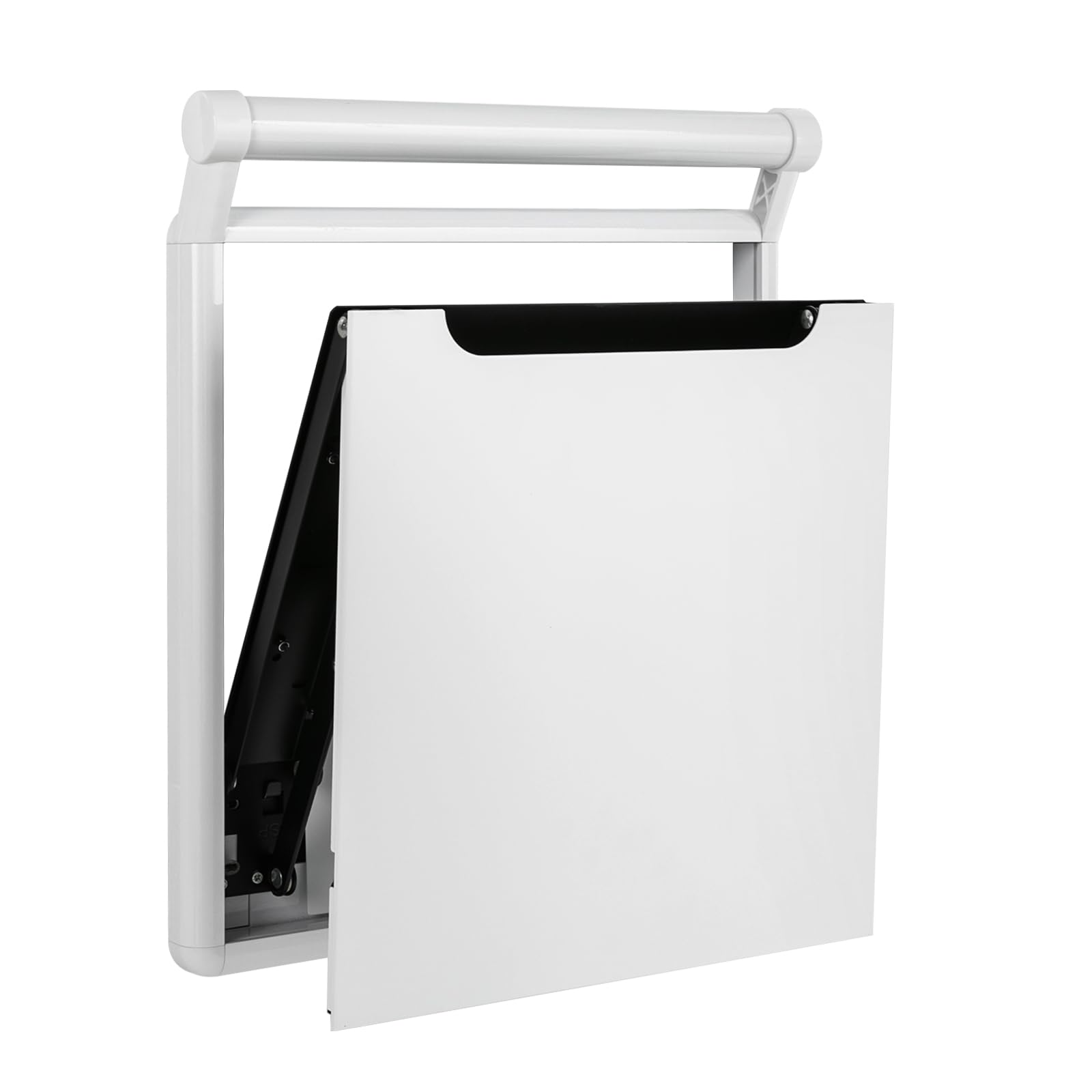 Asiento de ducha plegable, montaje en pared, silla de baño con almohadillas antideslizantes, marco de metal, asiento plegable para porches, pasillos, baños, embarazadas, ancianos, capacidad de carga