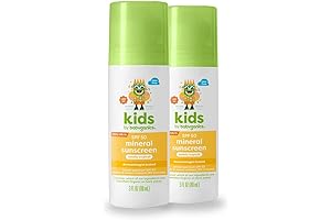 Babyganics SPF 50 Kids Mineral Sunscreen Roller Ball, Totally Tropical: A Scalp-Saving Sunscreen Solution