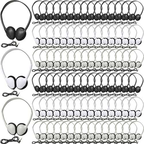 Kanayu 150 Pcs Class Set Headphones for Kids Bulk Student...
