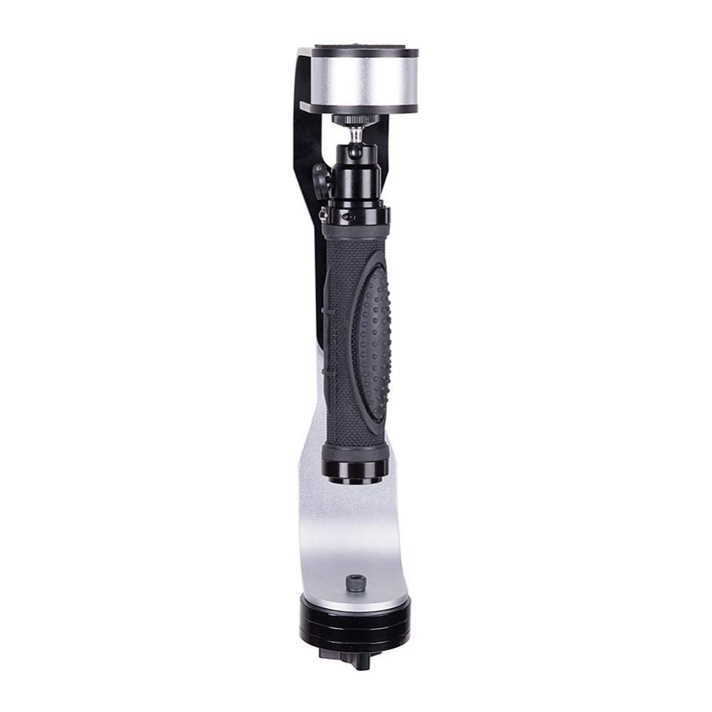 Stabilizzatore Cardanico Palmare Stabilizzatore Gimbal Stabilizzatore Per Fotocamera Portatile Universale In Lega Di Alluminio Accessori Dv Multifunzionale Palmare Design Curvo Gimbal Video Per Slr