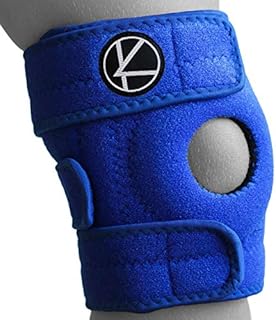 KARM Kids Knee Brace for Knee Pain Support - Knee Brace for Kids Osgood Schlatter Knee Brace Youth, MCL, Sports, Meniscus Tear. Knee Support for Kids. Child Knee Brace Support for Boys, Girls (Blue)
