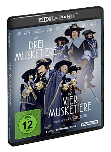 Die Musketiere: Einer für Alle – Alle für einen! – 4K Blu-ray (UHD + Blu-ray Disc)