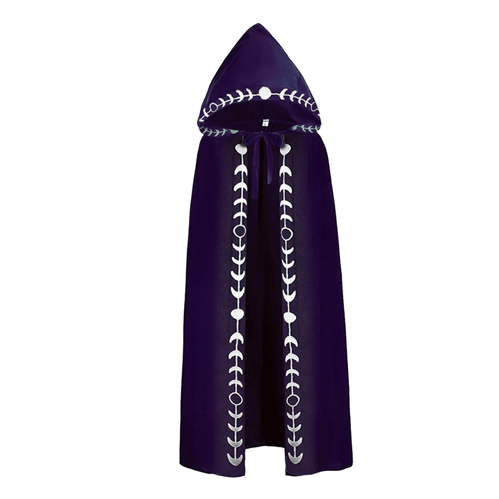 Cape Capuche Brodée Halloween Cosplay Unisexe