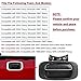 Tailgate Handle and Bezel Trim, Black Full Set Tailgate Latch for 1999-2007 Chevy Silverado GMC Sierra