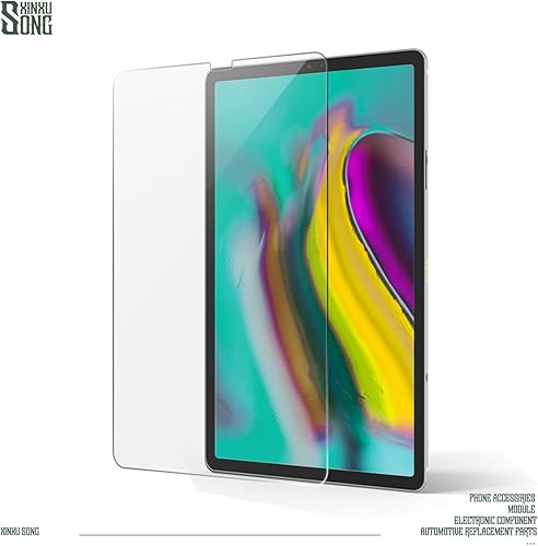 Miniatura 4 de Protector de pantalla para Galaxy Tab S5e (paquete de 3) Protector de pantalla de vidrio templado transparente ultra fino antiarañazos HD para