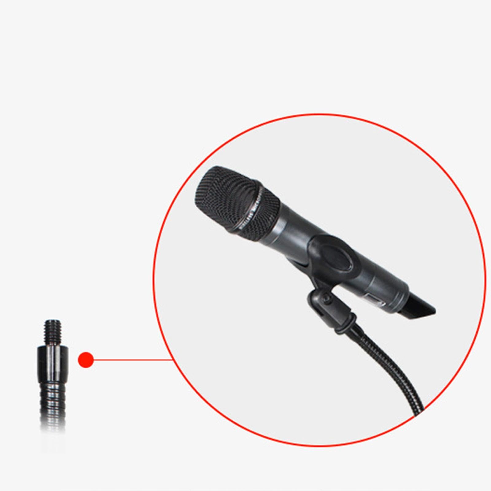 Colcolo Soporte de micrófono Accesorios ajustables Suministros de equipos profesionales Soporte de suelo para micrófono Brazo de jirafa para grabación