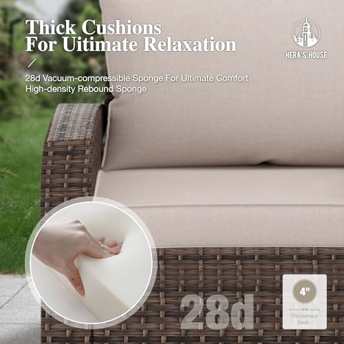 HERAS-HOUSE-Outdoor-Swivel-Rocker-Patio-Chairs-Set-of-2-Wicker-Patio-Furniture-for-Porch-Poolside-Deck-Backyard-BrownBeige HERAS HOUSE Outdoor Swivel Rocker Patio Chairs Set of 2 Wicker Patio Furniture for Porch Poolside Deck Backyard BrownBeige