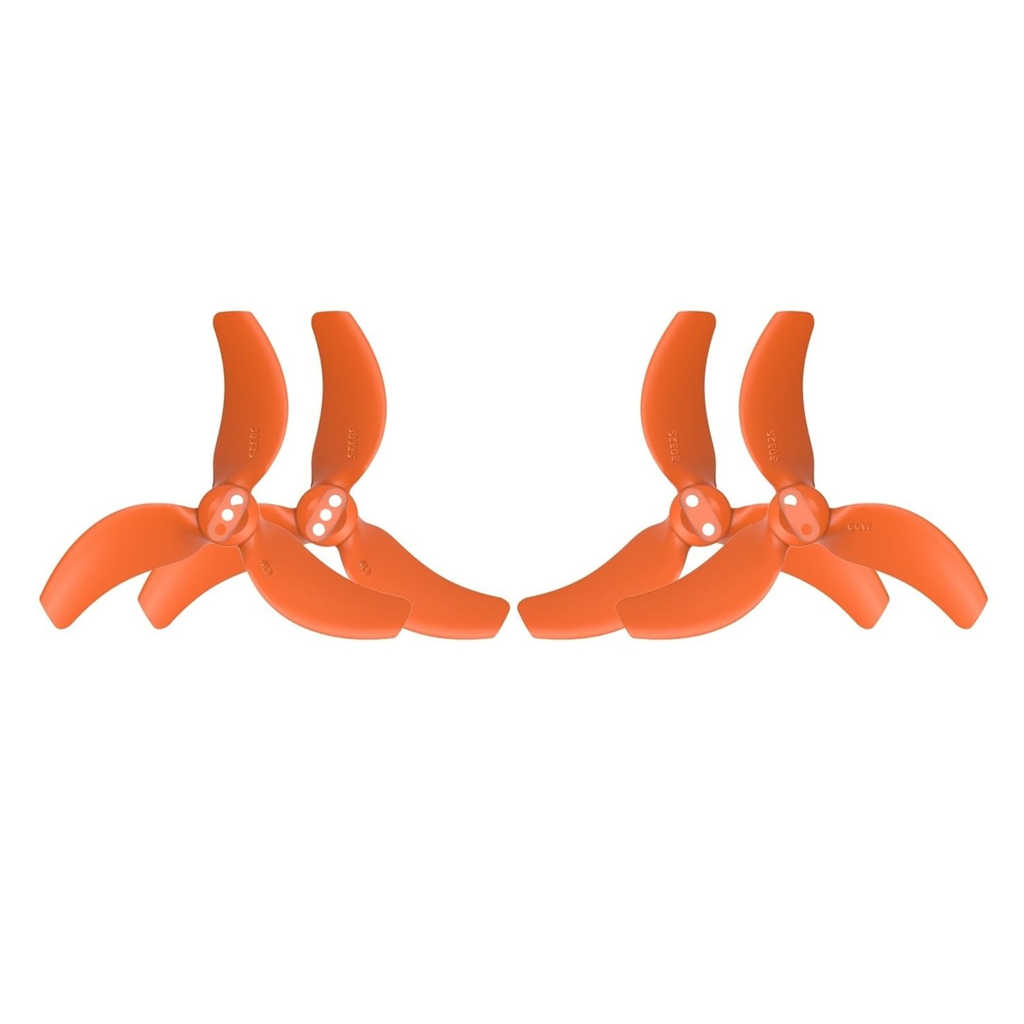 Hélices Avata 2 orange avec boîte de rangement et pales de poids légères pour drone
