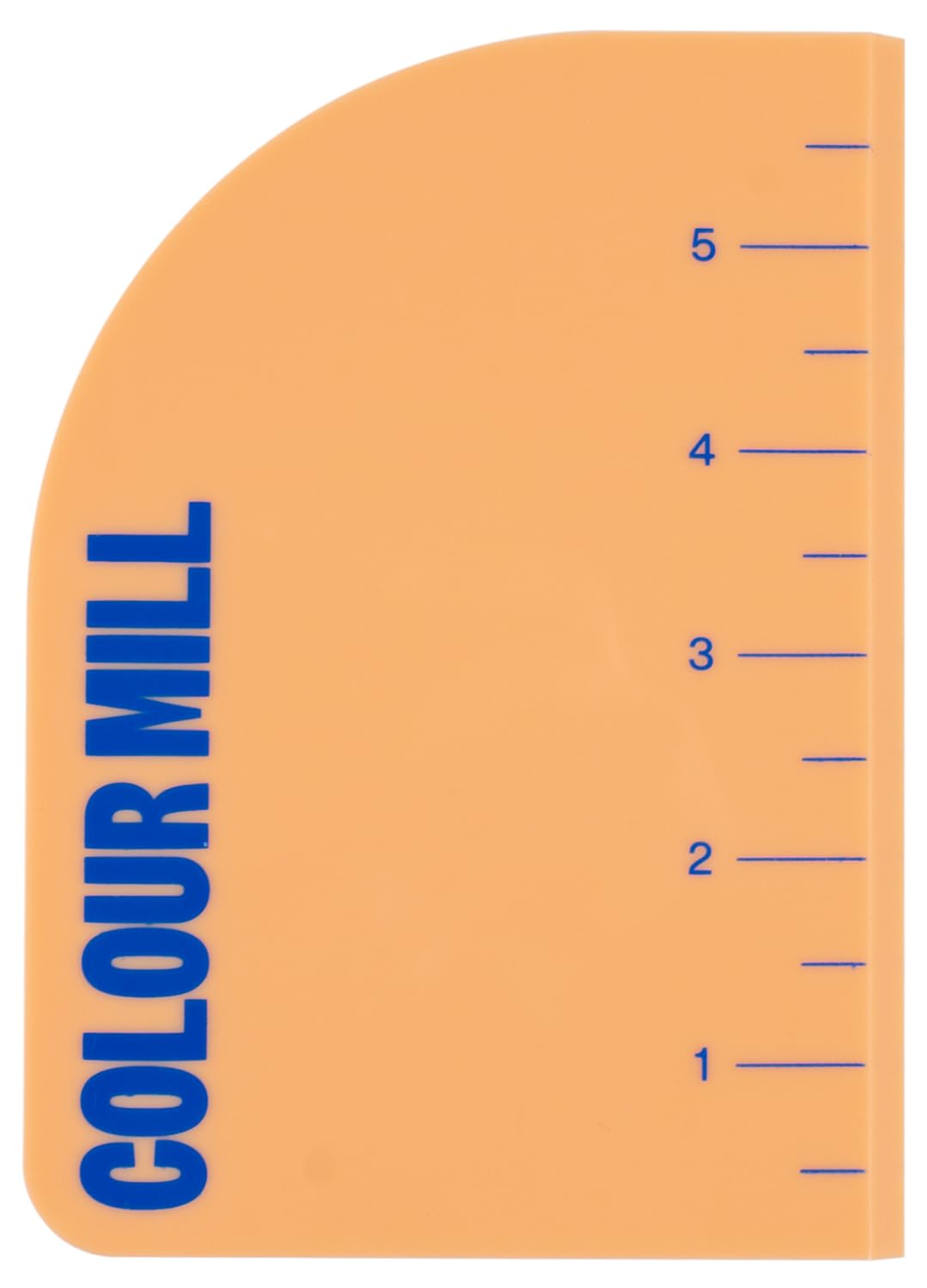 Colour Mill Acrylic Serial Scraper: Dough Scraper, Cake Smoother - 15 cm