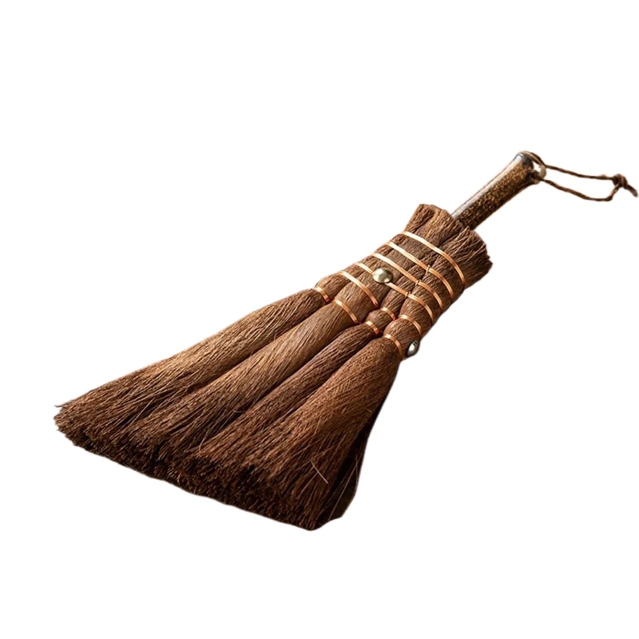 Palm Broom Whisk Broom Palm Small Pot Scrubber Oil-free Handheld Scrub Brush Away Dust