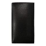 double porte chequier portefeuille Dimensions de l'étui fermé (L x l x h) : 19 x 0.2 x 11 cm
